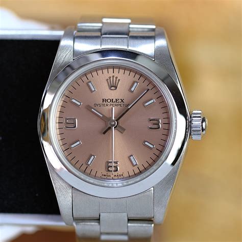 frauen rolex perpetual oyster